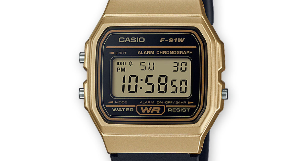 Reloj CASIO digital F-91WM-9AEF 100% original