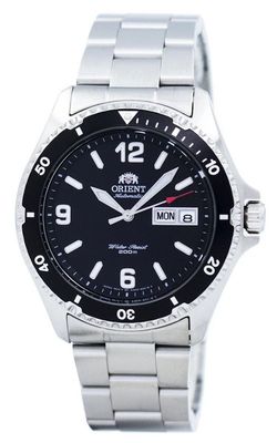 Orient Mako TAA02001B automatic watch for men, 41.5 mm, 200 m WR, steel strap