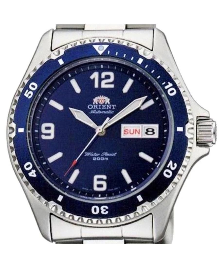 Orient Mako TAA02002D automatic watch for men, 41.5 mm, 200 m WR, steel strap