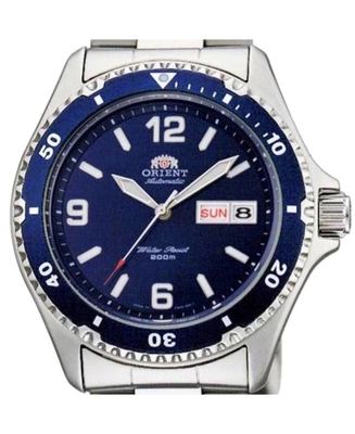 Orient Mako TAA02002D automatic watch for men, 41.5 mm, 200 m WR, steel strap
