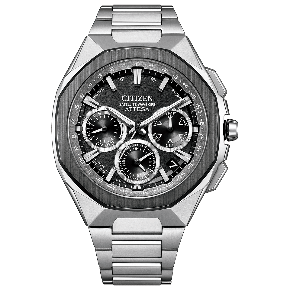 Citizen Attesa ACT Line CC4104-53E JDM 44mm 100m WR sapphire crystal Eco-Drive movement (powered by solar energy or light) JDM (Japanese domestic market)