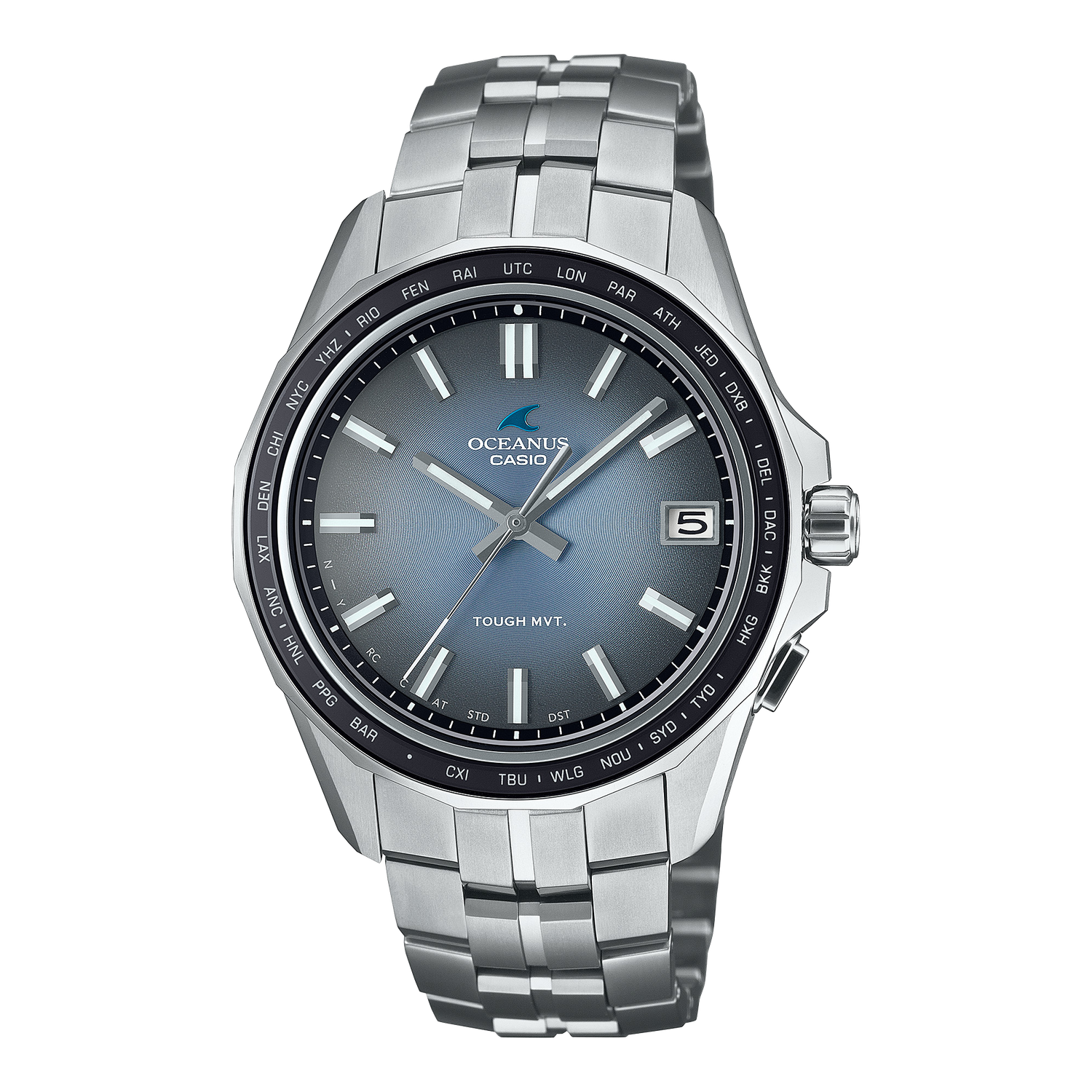 Titanium Bluetooth Oceanus Manta OCW-S400RA-2AJF JDM 41.3mm sapphire crystal titanium strap radio-controlled solar watch Made in Japan JDM (Japanese domestic market)
