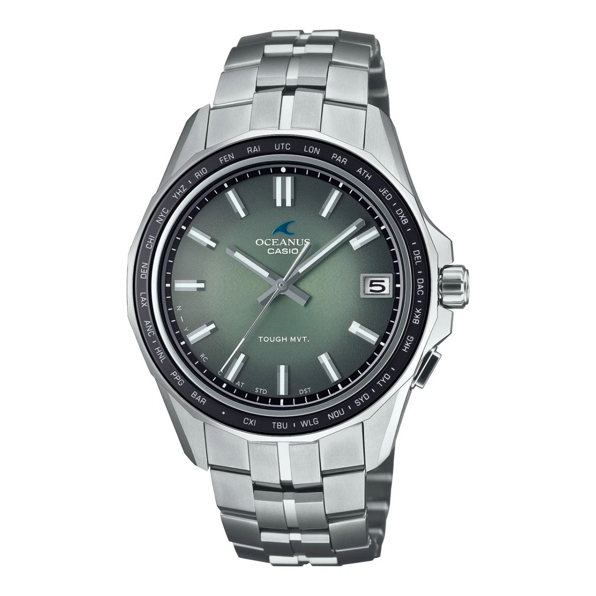 Titanium Bluetooth Oceanus Manta OCW-S400RA-3AJF JDM 41.3mm sapphire crystal titanium strap radio-controlled solar watch Made in Japan JDM (Japanese domestic market)