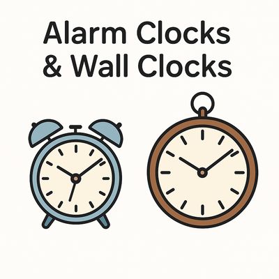 Despertadores / relojes de pared