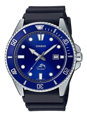 Casio MDV-106B-2A MARLIN DURO Men&#39;s Diving Watch rubber strap
