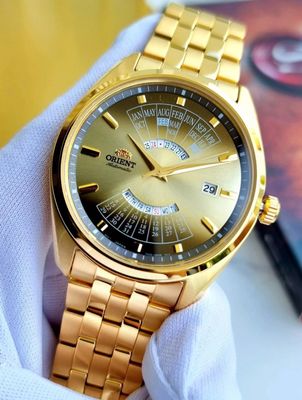 Orient Multi-Year automatic watch for men RA-BA0001G 43.5 mm 50 m WR steel strap
