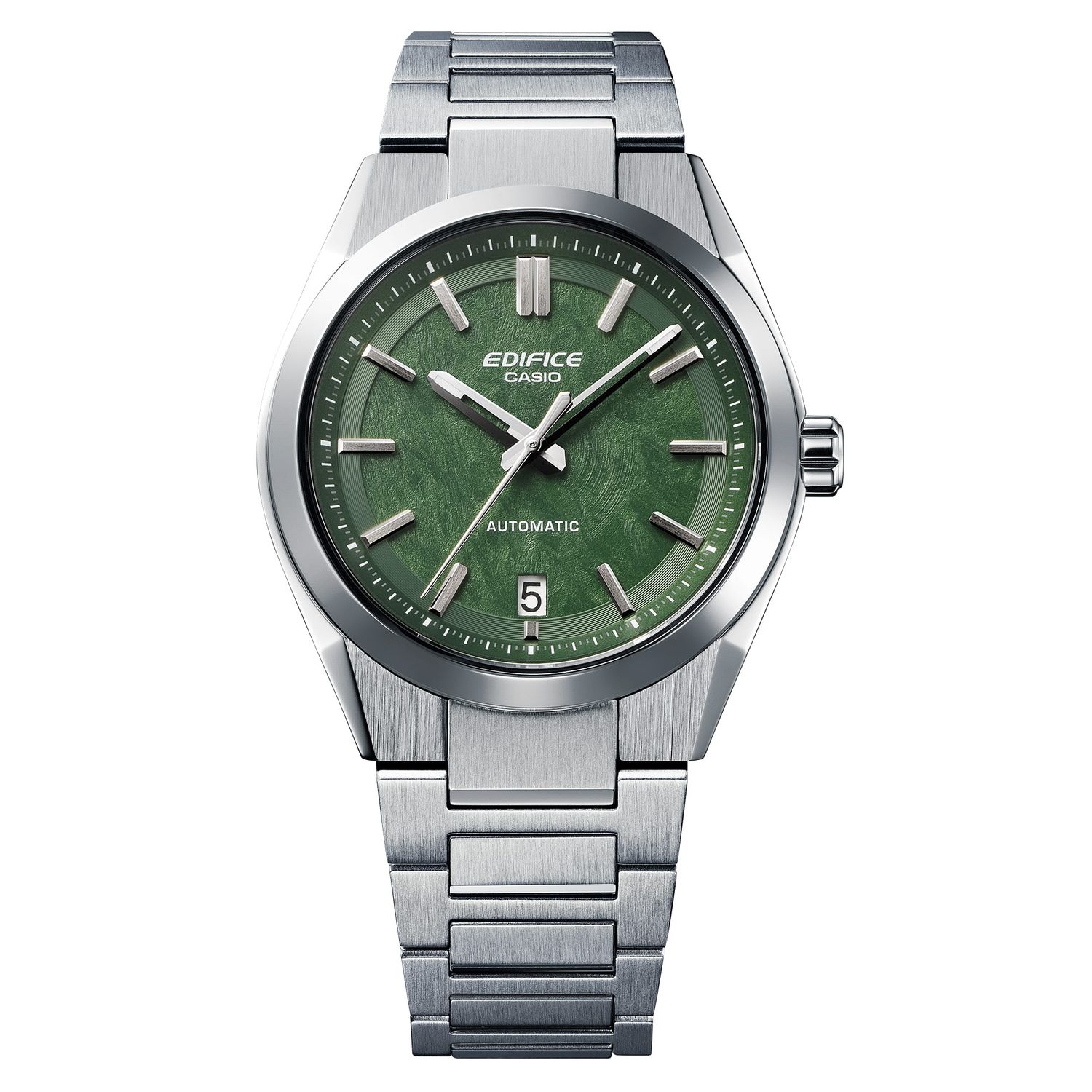 Casio Edifice EFK-100YD-3AJF JDM automatic watch, 39 mm, 100 m WR, sapphire crystal, steel strap, JDM (Japanese domestic market)