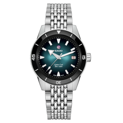 Rado Captain Cook R32223213 39mm 300m WR sapphire crystal automatic diving watch for men
