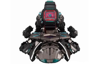 Casio G-Shock × Transformers Master Nemesis Prime Resonant Model DW-5600TF19-SET JDM 200m WR 42.8mm JDM (Japanese domestic market) men&#39;s watch