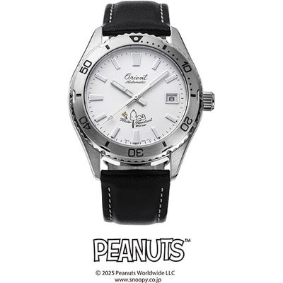 Orient Mako SNOOPY PEANUTS RN-AC0Q08S JDM 39.9MM 200M WR Automatic Men&#39;s Watch - Limited Edition 75th Anniversary Peanuts (Snoopy) JDM (Japanese Domestic Market)