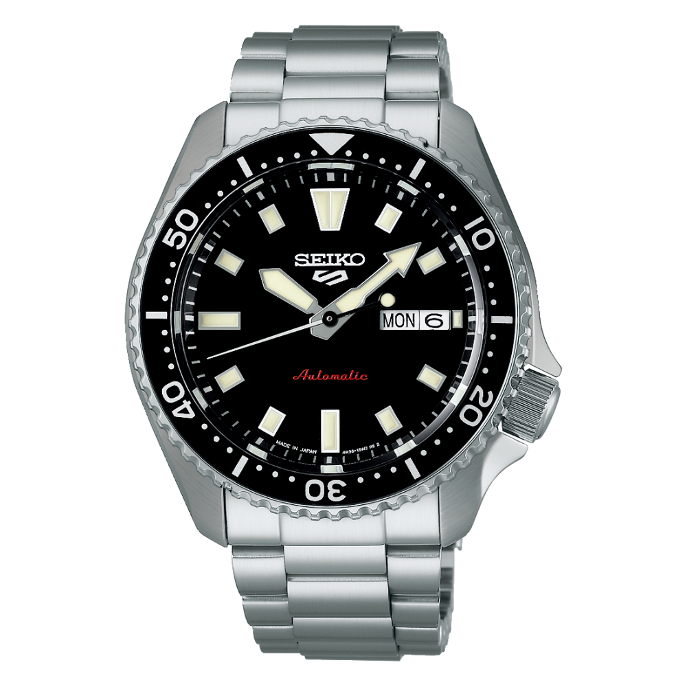 Seiko 5 Sports SKX SBSA305 JDM 42.5MM 100M WR STEEL STRAP MADE IN JAPAN JDM (Japanese domestic market) automatic watch for men