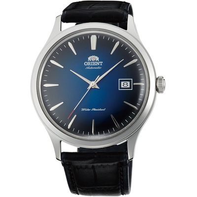 Orient Bambino TAC08004D men&#39;s automatic watch, 42 mm, 30 m WR, leather strap
