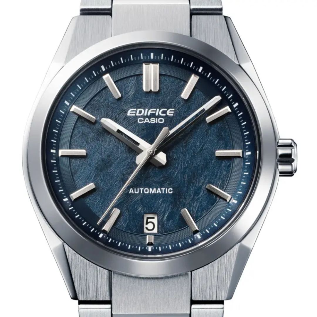 Casio Edifice EFK-100YD-2AJF JDM automatic watch, 39 mm, 100 m WR, sapphire crystal, steel strap, JDM (Japanese domestic market)