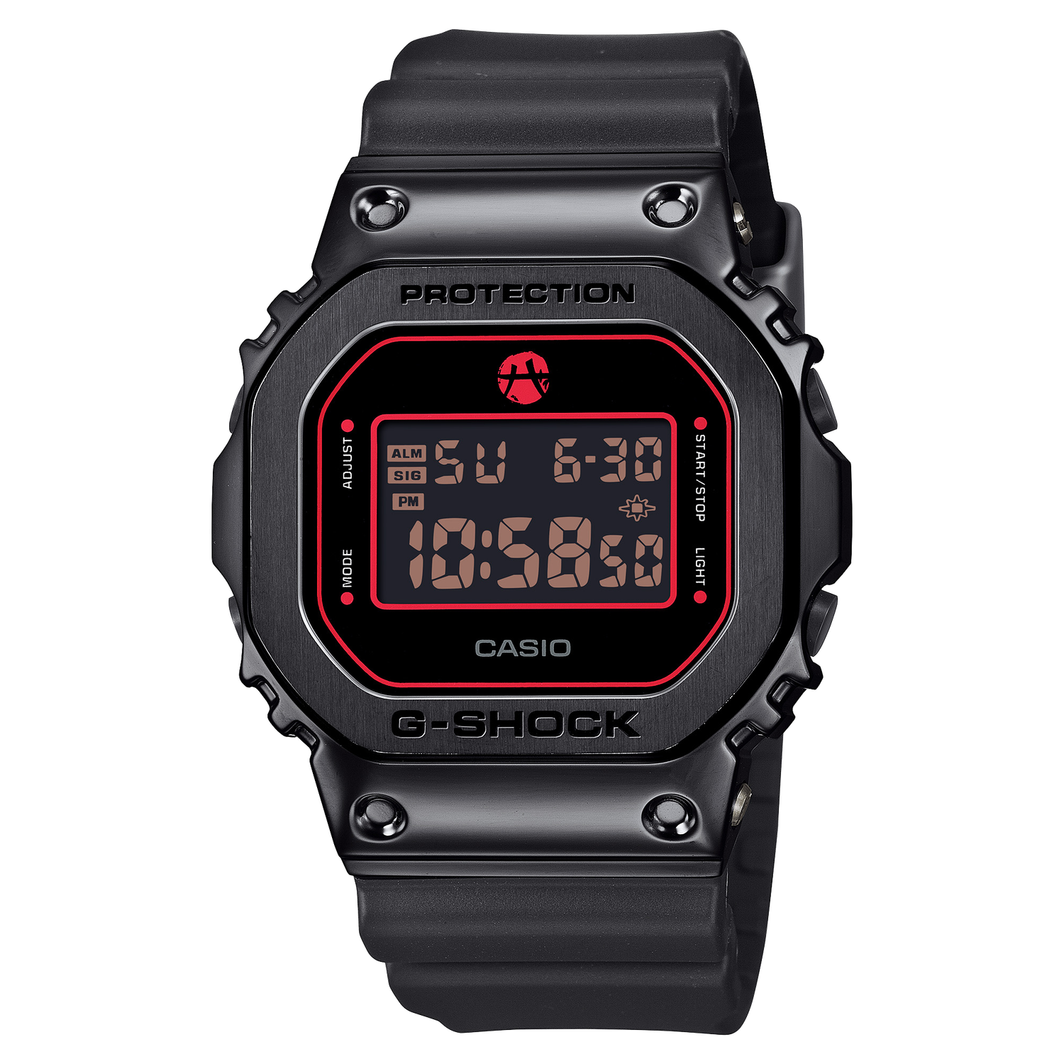 Casio G-SHOCK GM-5600RH-1JR JDM men&#39;s watch Rui Hachimura Special Edition 43.2mm 200m WR silicone strap JDM (Japanese domestic market)