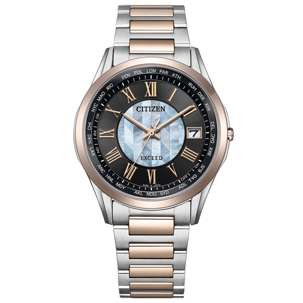 Citizen Exceed ‘Arrow of Oath’ CB1115-68W JDM Limited Edition 38mm titanium men&#39;s sundial watch EcoDrive movement (powered by solar energy or light) Sapphire crystal with ‘Clarity Coating’ Made in Japan JDM (Japanese domestic market)