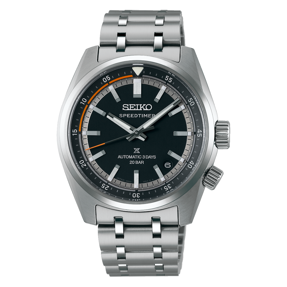 Seiko Prospex Speedtimer SBDC217 / SPB449 JDM 39.5mm Automatic Men&#39;s Watch 72H Made in Japan 6R55 Sapphire Crystal Steel Strap JDM (Japanese Domestic Market)
