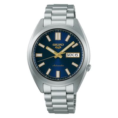 Seiko 5 Sports SBSA291 JDM 38MM SNXS men&#39;s automatic watch Made in Japan 100m WR sapphire crystal steel strap JDM (Japanese domestic market)