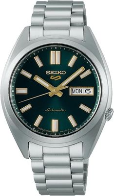 Seiko 5 Sports SBSA293 JDM 38MM SNXS men&#39;s automatic watch Made in Japan 100m WR Hardlex crystal steel strap JDM (Japanese domestic market)