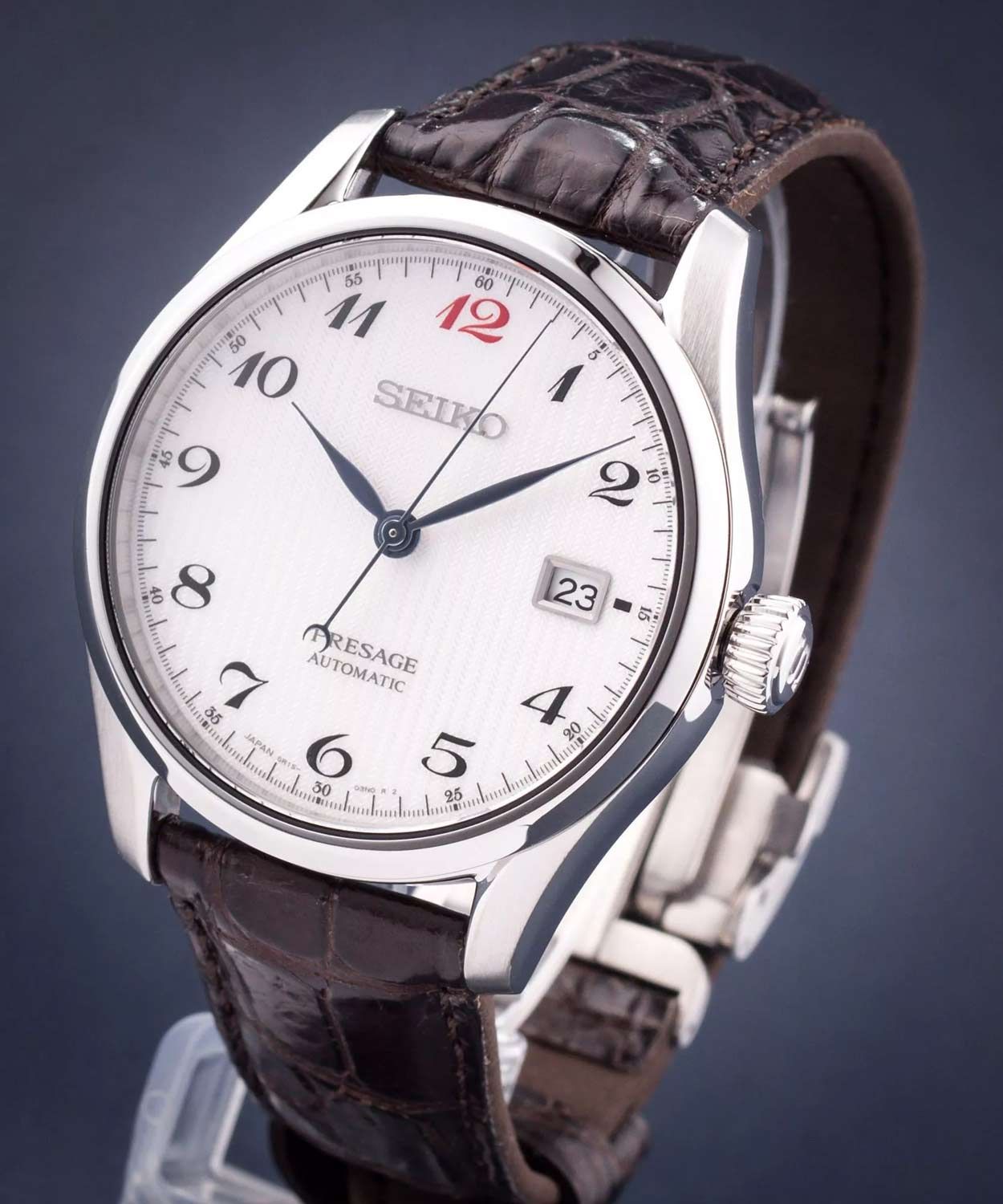 Seiko Presage SPB067J1 40.5mm sapphire crystal 100m WR leather band Japan Made automatic men’s watch