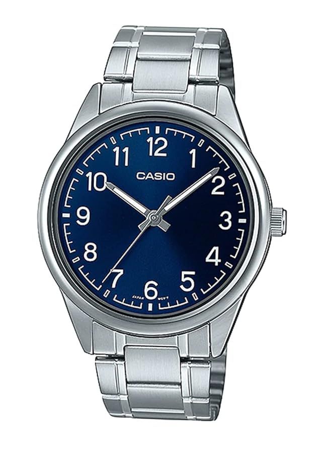 Reloj analogico Casio MTP-V005D-2B4 correa de acero inoxidable 47×40×8,1 mm