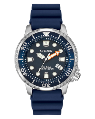 Citizen Promaster Diver Eco-Drive BN0151-09L 44mm 200m men&#39;s diving sundial watch with silicone strap and Eco-Drive movement (powered by solar energy or light)