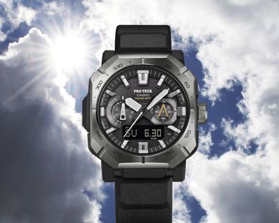 Casio Protrek PRW-B1000-1JF JDM Bluetooth radio-controlled men&#39;s watch 52.2 mm x 50.1 mm x 12.7 mm Sapphire crystal 100 m Quadruple sensor JDM (Japanese domestic market)