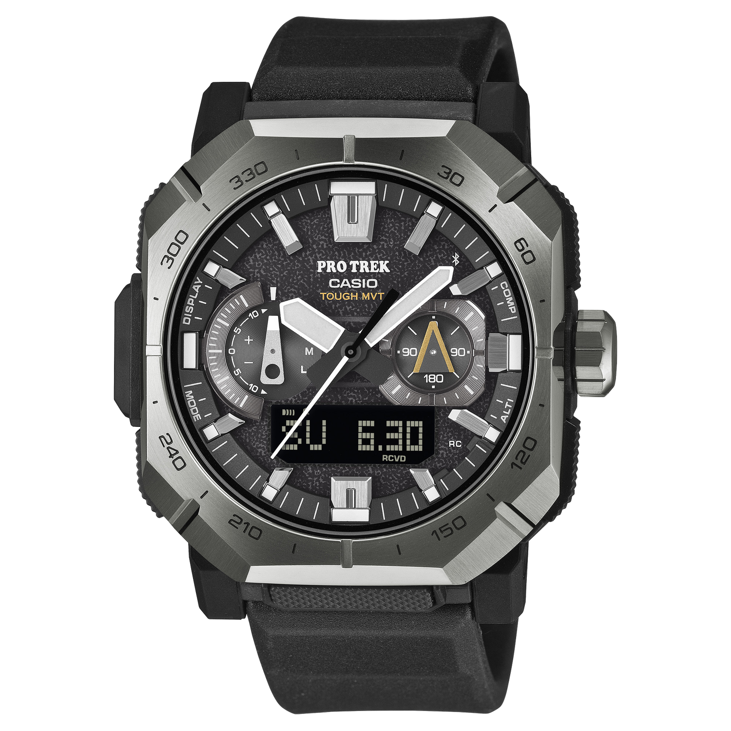 Casio Protrek PRW-B1000-1JF JDM Bluetooth radio-controlled men&#39;s watch 52.2 mm x 50.1 mm x 12.7 mm Sapphire crystal 100 m Quadruple sensor JDM (Japanese domestic market)
