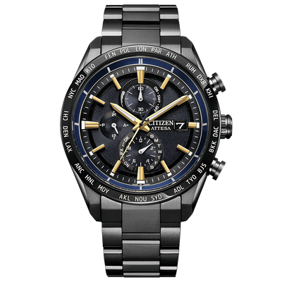 Citizen Attesa AT8289-67E JAXA LABEL HTV-X Limited model men's solar titanium watch JDM 42 mm – Sapphire, 100 m, 1/20 s chronograph, radio-controlled, titanium strap JDM (Japanese domestic market) Eco-Drive movement (powered by solar energy or light) Citizen Attesa AT8289-67E JAXA LABEL HTV-X Limited model men's solar titanium watch JDM 42 mm – Sapphire, 100 m, 1/20 s chronograph, radio-controlled, titanium strap JDM (Japanese domestic market) Eco-Drive movement (powered by solar energy or light)