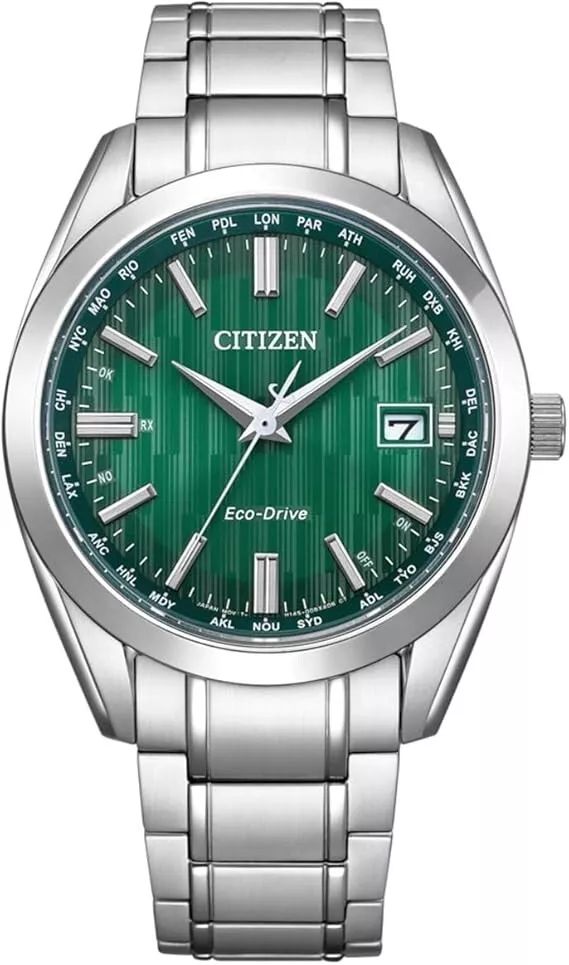 Citizen Collection CB0261-53W Men&#39;s Titanium Sundial Watch JDM 40 mm x 10 mm Sapphire Crystal 100m Super Titanium Radio Controlled JDM (Japanese Domestic Market) Eco-Drive Movement (powered by solar energy or light)