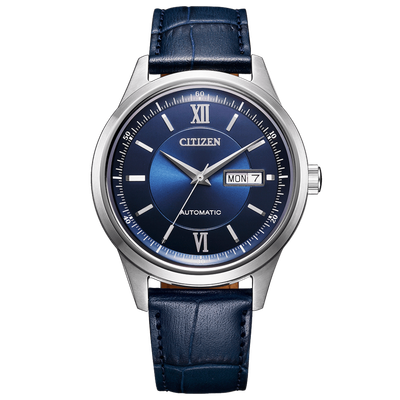 Citizen Collection NY4050-11L JDM automatic men's watch 40 mm – Sapphire, 50 m, 42-hour power reserve, leather strap JDM (Japanese domestic market) Citizen Collection NY4050-11L JDM automatic men's watch 40 mm – Sapphire, 50 m, 42-hour power reserve, leather strap JDM (Japanese domestic market)