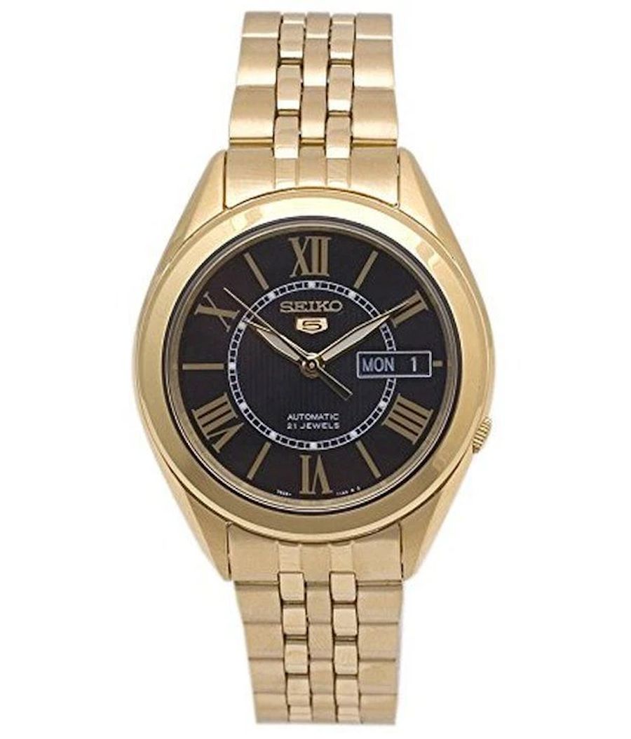 Seiko 5 SNKL40K1 unisex automatic watch, 37 mm, steel strap, calibre 7S26