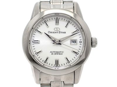 Orient Star Contemporary ladies&#39; automatic watch WZ0391NR JDM 28.5mm 100m WR steel strap Made in Japan JDM (Japanese domestic market)