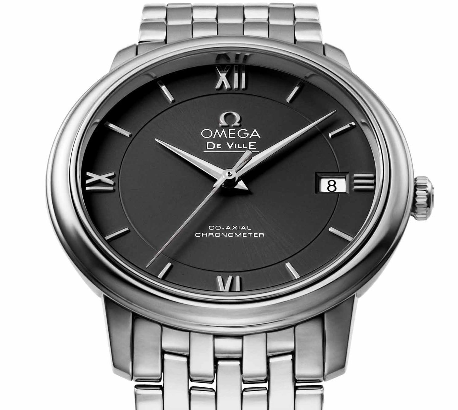 ​Omega De Ville Prestige 36.8 mm 424.10.37.20.01.001 | Calibre 2500 Co-Axial | Black Dial