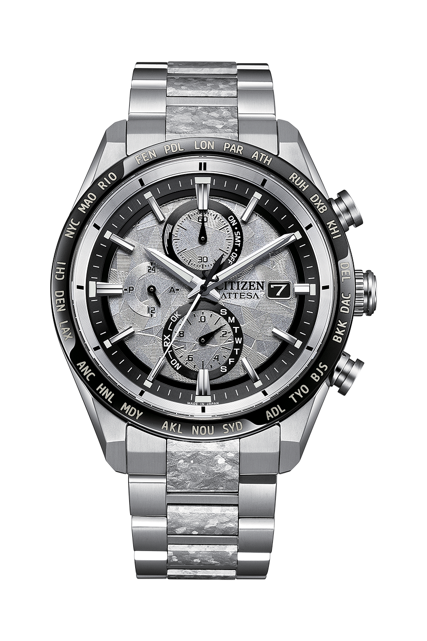 Citizen Attesa ACT Line Platinum Shine AT8284-61A JDM Limited Edition 42mm 100m WR radio-controlled titanium men&#39;s watch Made in Japan JDM (Japanese domestic market) Eco-Drive movement (powered by solar energy or light) sapphire crystal