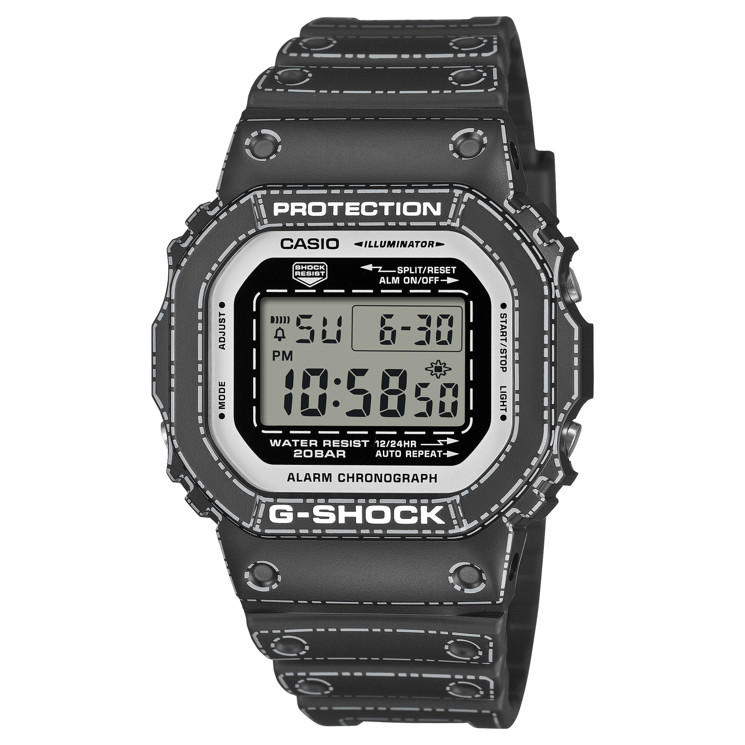 Casio G-Shock DW-5600RGM-1JR JDM Men&#39;s Watch Origami 2D Design Made in Japan 200M WR 42.8mm Shock Resistant JDM (Japanese Domestic Market)