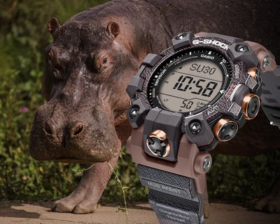 Casio G-Shock MUDMAN GW-9502KJ-8JR JDM “Hippo” Earthwatch Solar Radio-Controlled Watch - Triple Sensor - JDM Limited (Japanese Domestic Market) 200m WR