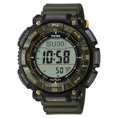 Casio Pro Trek PRW-61ANS-3JR JDM radio-controlled men&#39;s solar watch | Limited Edition “Japan Nature Conservation Society” | Solar &amp; Triple Sensor 100m JDM (Japanese domestic market)