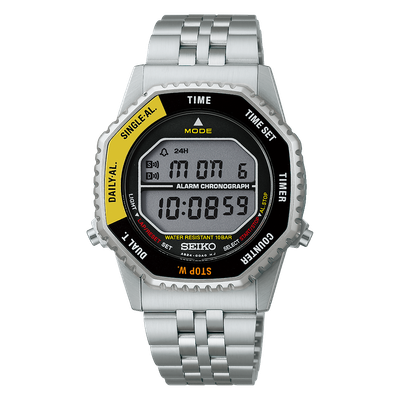Seiko Selection Rotary Switch SBJG017 digital quartz watch | The “Rotocall” Reissue | 100m WR 37x43.5mm