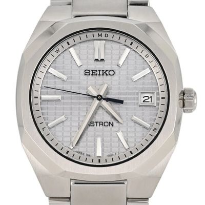 Seiko Astron Nexter SBXY099 36mm JDM Radio-Controlled Titanium Men's Watch | Compact Series | Silver-Grey Textured Made in Japan JDM (Japanese Domestic Market) Titanium Case and Bracelet Seiko Astron Nexter SBXY099 36mm JDM Radio-Controlled Titanium Men's Watch | Compact Series | Silver-Grey Textured Made in Japan JDM (Japanese Domestic Market) Titanium Case and Bracelet
