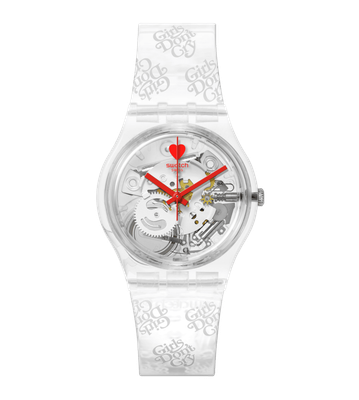 ​Swatch GIRLS DONT CRY BY VERDY unisex watch so28z129 34mm quartz