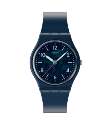 ​Swatch SO28N118 TIME TO TEAL 34mm quartz unisex watch