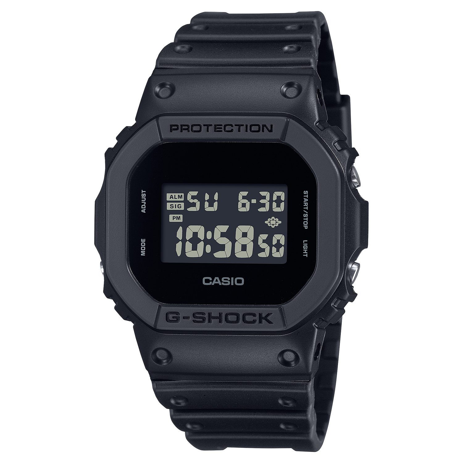 Casio G-Shock DW-5600UBB-1ER men&#39;s digital watch 200m Wr 48.9 × 42.8 × 13.4 mm