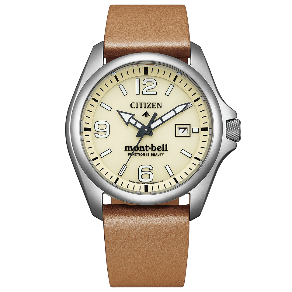 Citizen Promaster Land x Mont-Bell BN0247-10A Beige Arena JDM 40.8mm – Limited Edition “Sand” Super Titanium (650 Units) Sapphire Crystal JDM (Japanese Domestic Market)