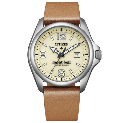 Citizen Promaster Land x Mont-Bell BN0247-10A Beige Arena JDM 40.8mm – Limited Edition “Sand” Super Titanium (650 Units) Sapphire Crystal JDM (Japanese Domestic Market)