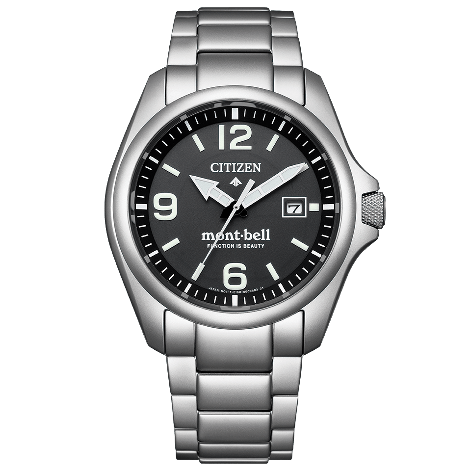 Citizen Promaster Land x Mont-Bell BN0247-52E JDM 40.8mm 200m WR– Limited Edition Super Titanium (Full Armband) Anti-reflective sapphire crystal Titanium case and strap JDM (Japanese domestic market)