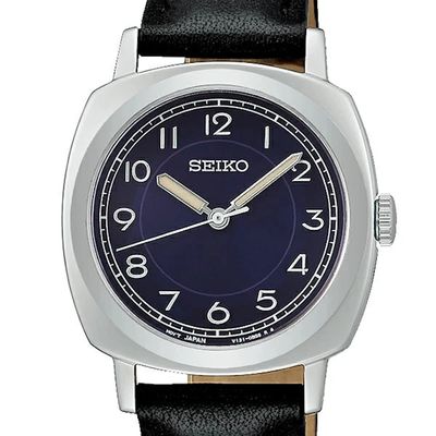 Seiko Selection Solar The Steady Navy Women's Watch STPX103 JDM 30.2mm Navy Blue and Cushion Case with JDM Leather Strap (Japanese Domestic Market) Seiko Selection Solar The Steady Navy Women's Watch STPX103 JDM 30.2mm Navy Blue and Cushion Case with JDM Leather Strap (Japanese Domestic Market)