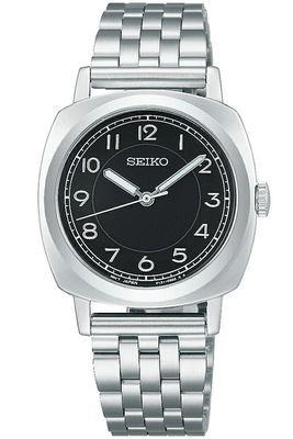 Seiko Selection The Steady STPX107 women's sundial watch, 30.2 mm, JDM (Japanese domestic market) steel strap