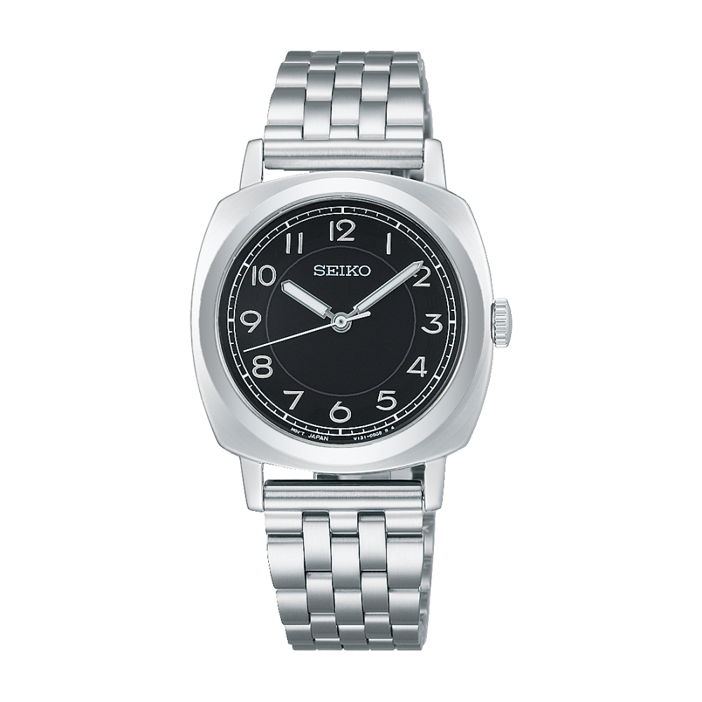 Seiko Selection The Steady STPX107 women's sundial watch, 30.2 mm, JDM (Japanese domestic market) steel strap