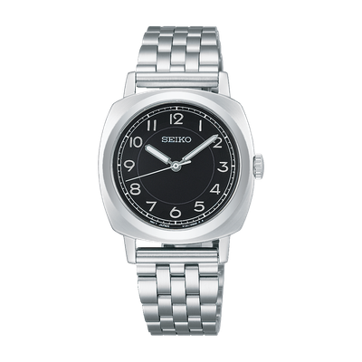 Seiko Selection The Steady STPX107 women's sundial watch, 30.2 mm, JDM (Japanese domestic market) steel strap