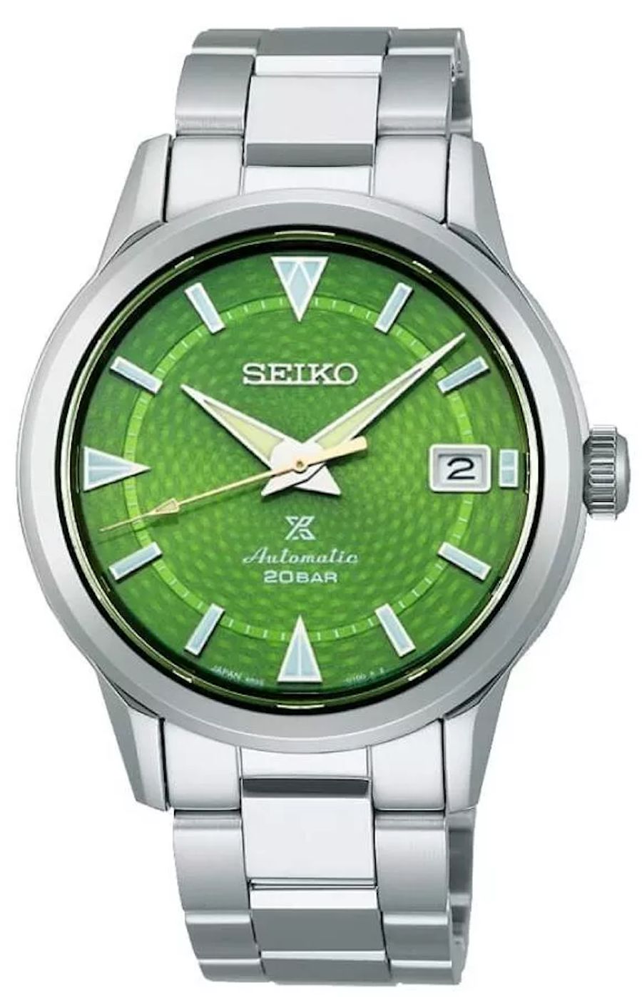 Seiko Alpinist Prospex SPB435J SPB435J1 SPB435 38mm Laurel Save the Forest Bamboo Grove Thailand Limited Edition Automatic Men's Watch Sapphire Crystal Made in Japan 200m WR